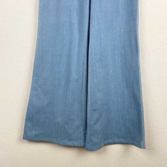 Good American Pull-On Wide Leg Palazzo Jeans - Picture 5 of 8